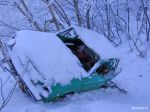 Запорожец на склоне.
