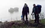 Развалины взорваной церкви в селе Пичуга