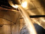 Подключка. Законная ли? Снизу нет водобоя, вода прогрызла бетон трубы и вырыла яму с метр глубиной. Чуть не утоп.